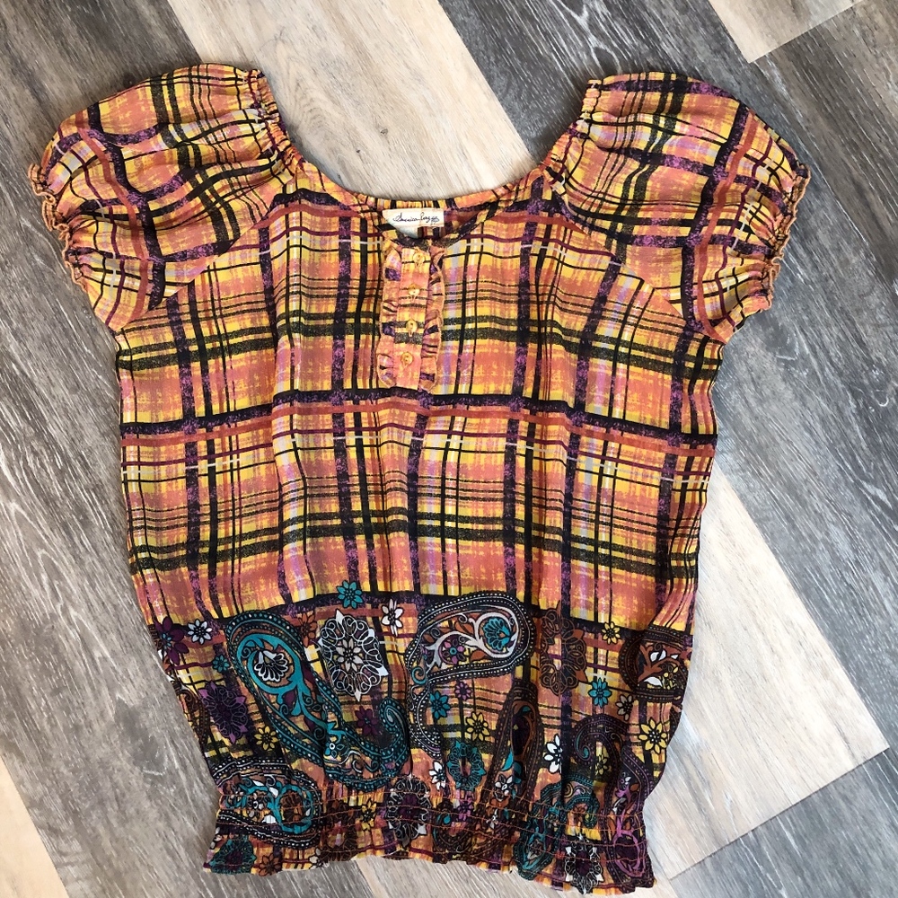 American Rag Peasant Top